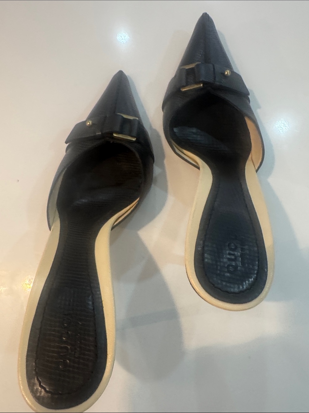 GUCCI “Tom Ford” 2004 collection, leather mule - Picture 7 of 16